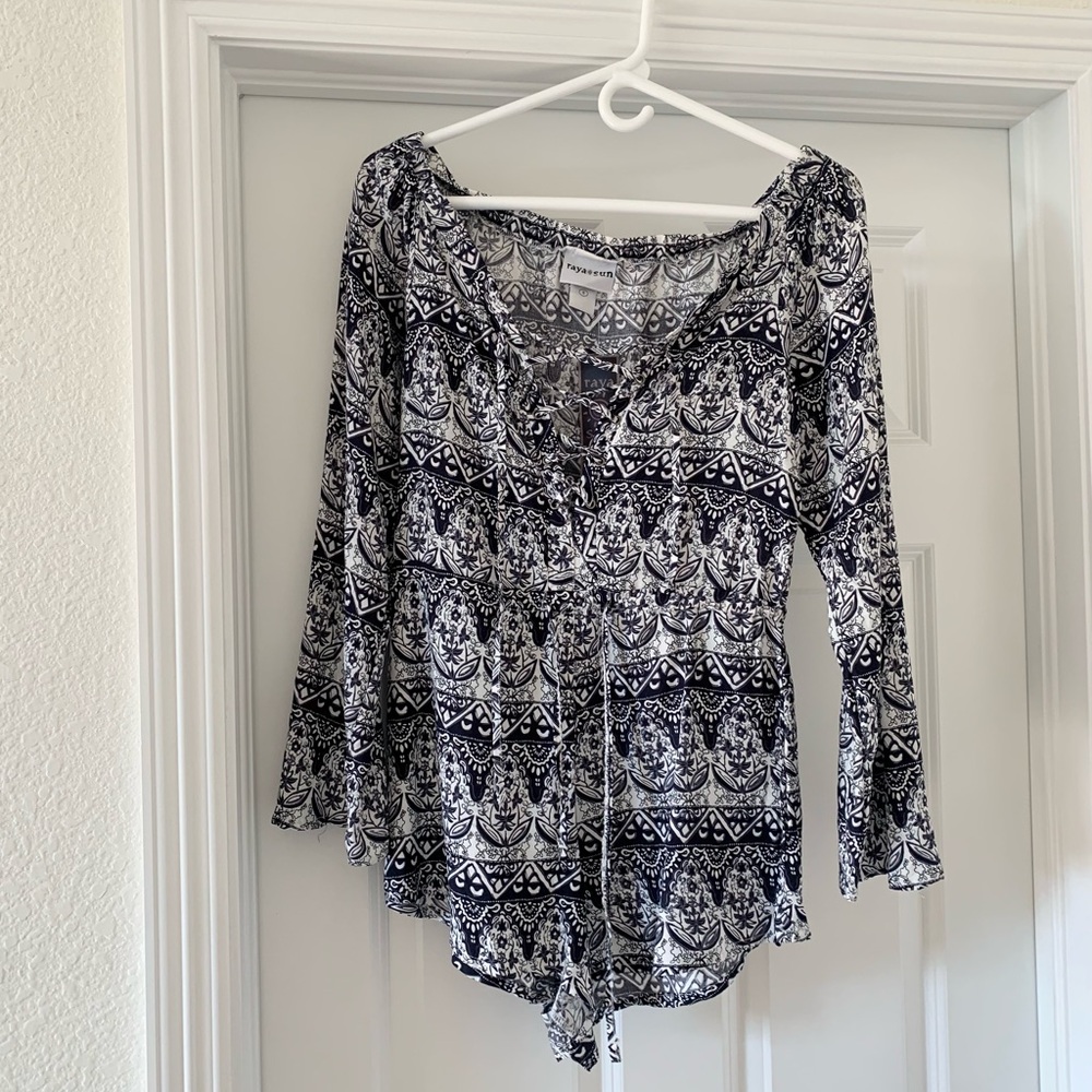 NWT Raya Sun Floral Romper